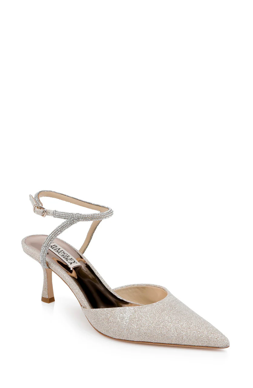Autumn Ankle Strap Kitten Heel Pumps - Image 7