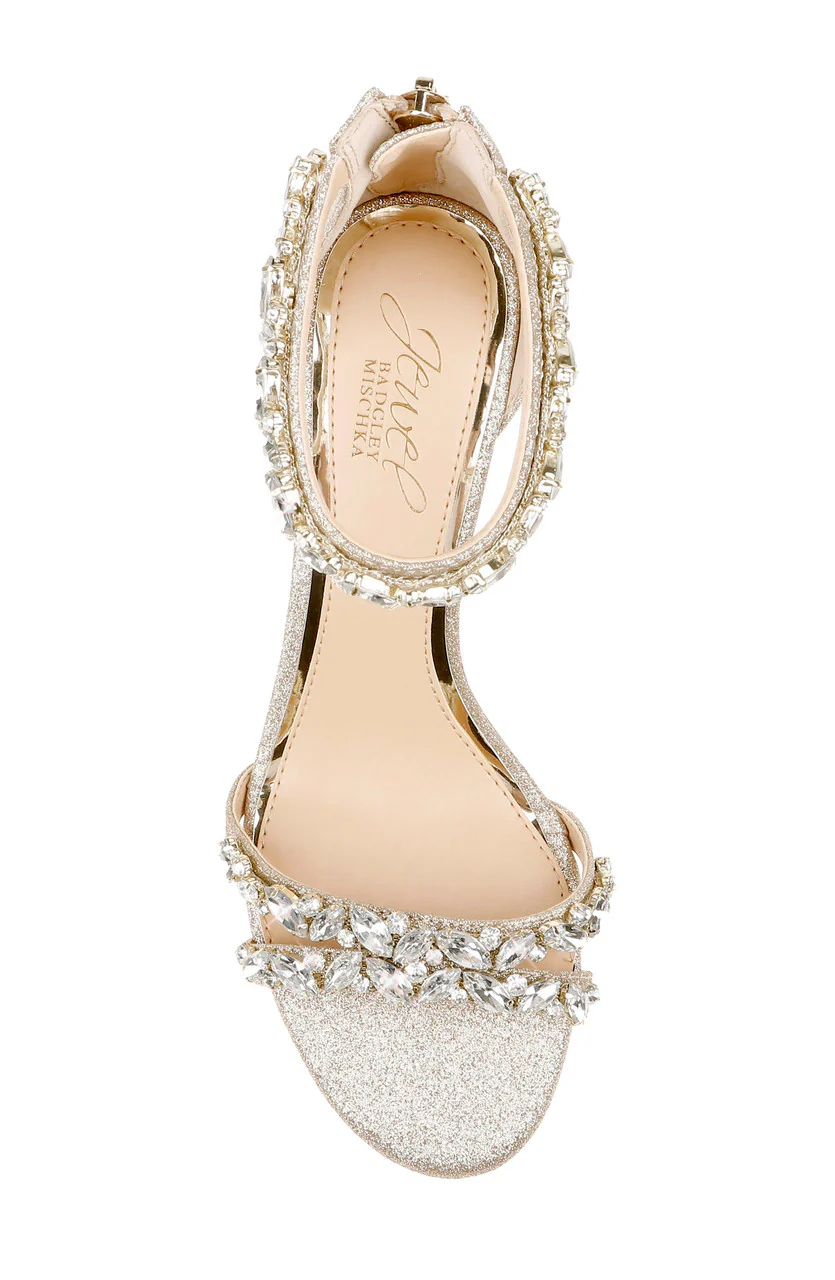 Caroline Embellished Strap Evening Shoe - Image 25