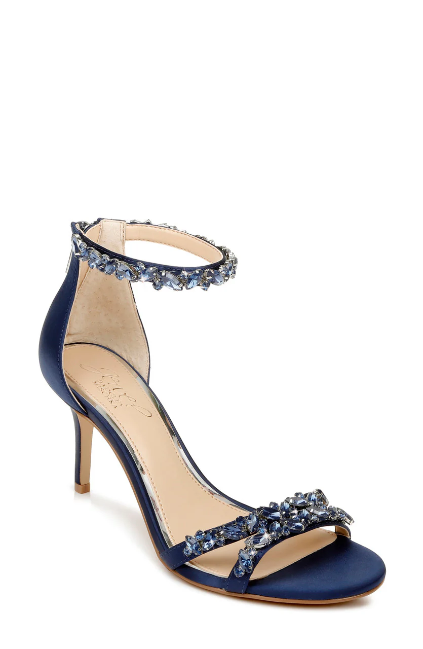 Caroline Embellished Strap Evening Shoe - Image 27
