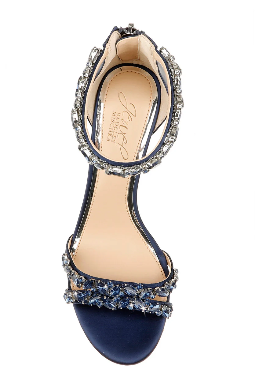 Caroline Embellished Strap Evening Shoe - Image 32