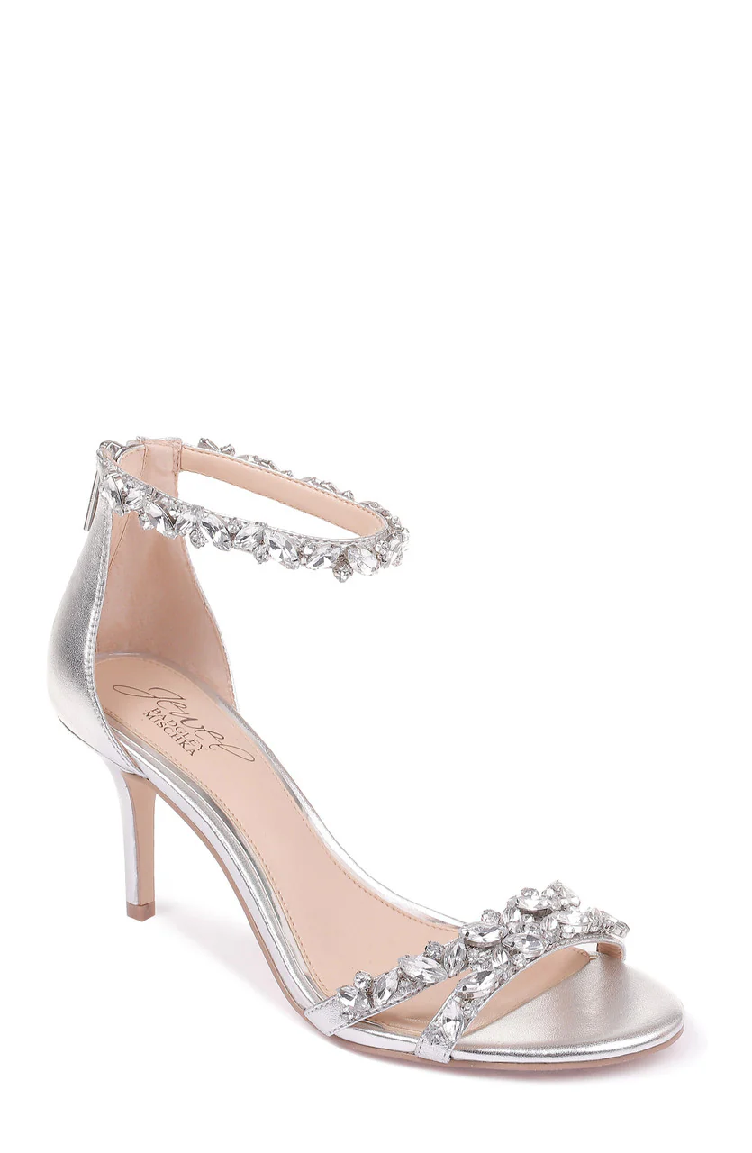 Caroline Embellished Strap Evening Shoe - Image 34