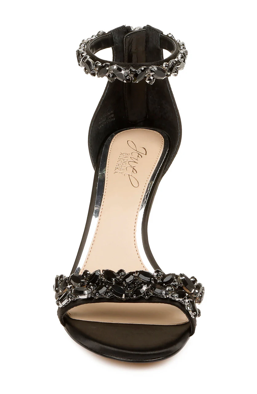 Caroline Embellished Strap Evening Shoe - Image 7