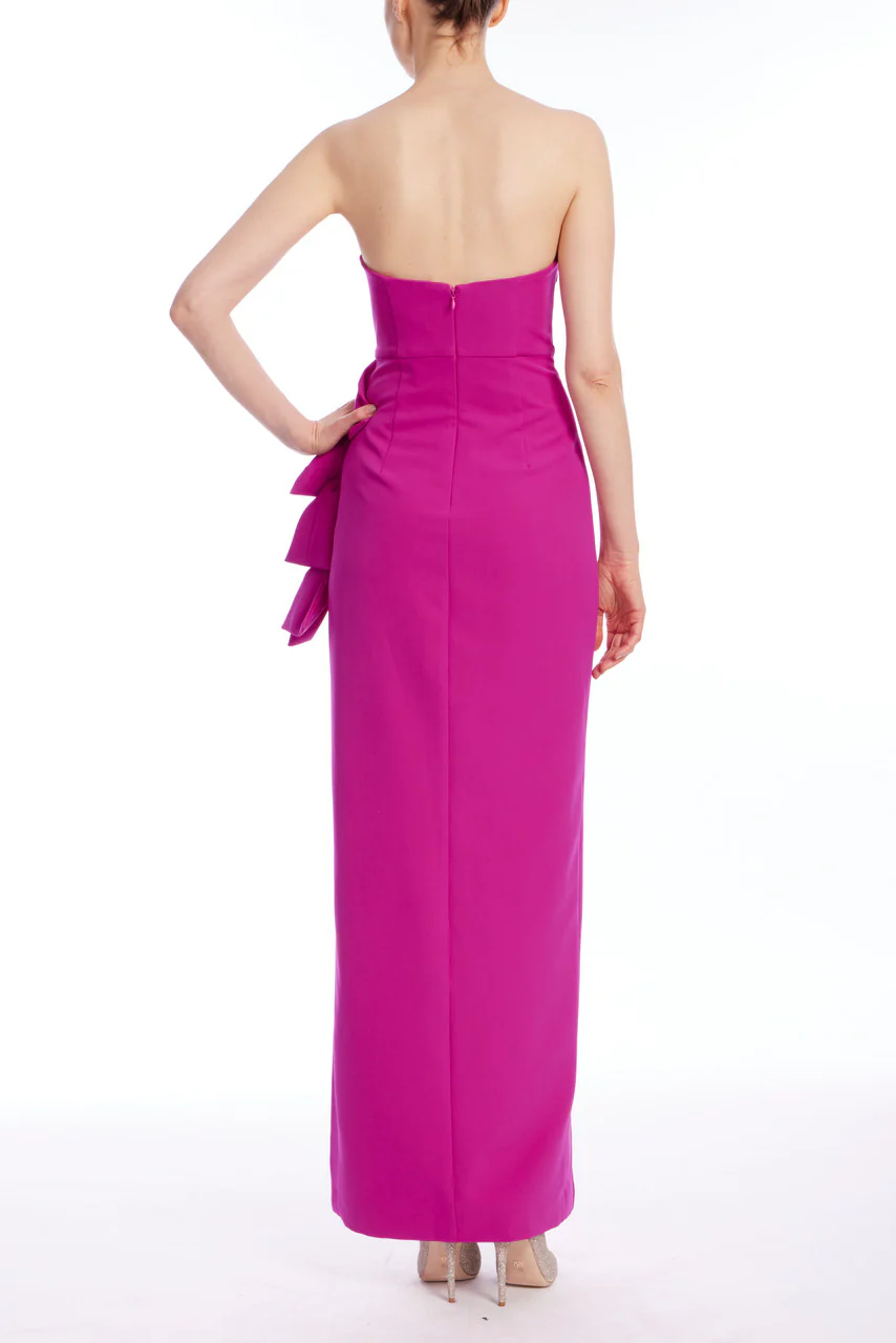 Caroline Strapless Column Gown - Image 3