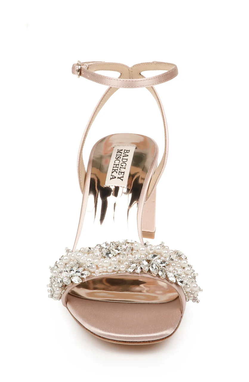 Clara Embellished Strap Evening Shoe - Image 17