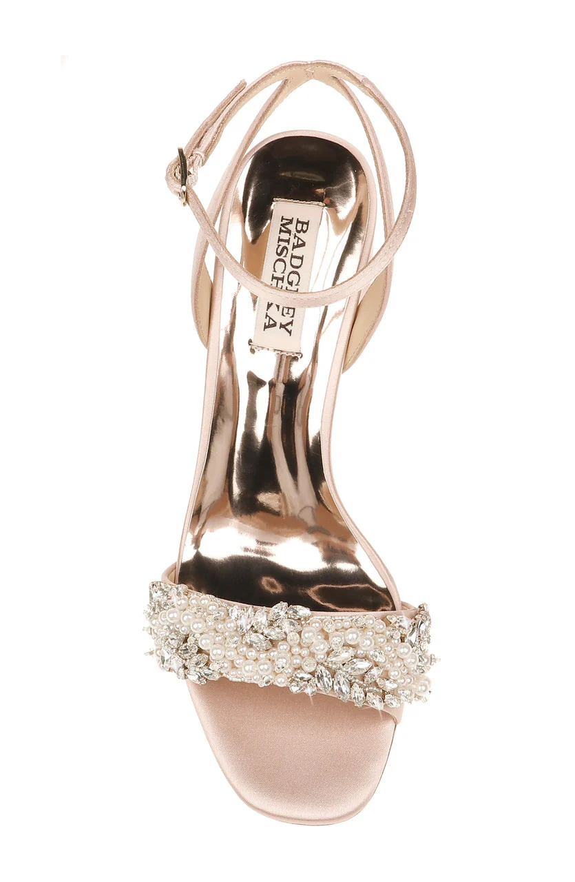 Clara Embellished Strap Evening Shoe - Image 18