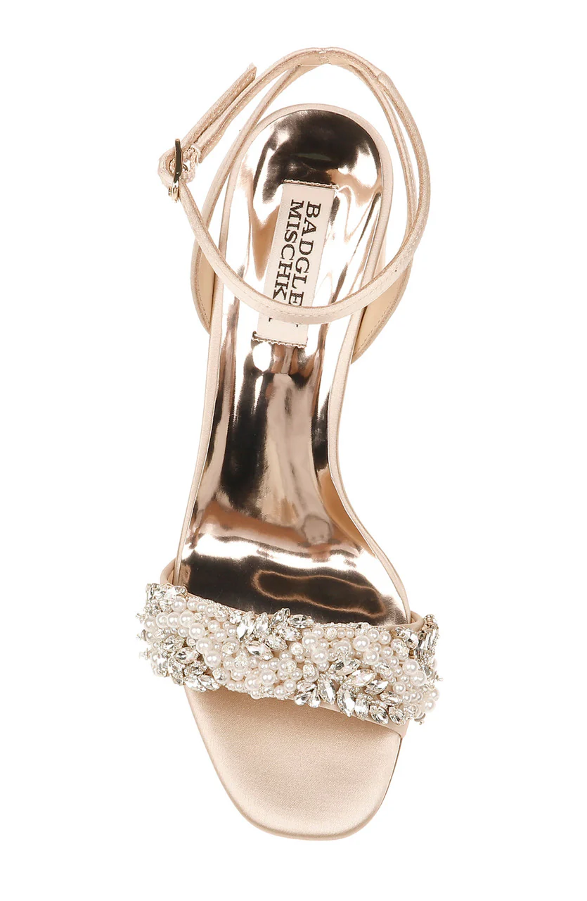 Clara Embellished Strap Evening Shoe - Image 31