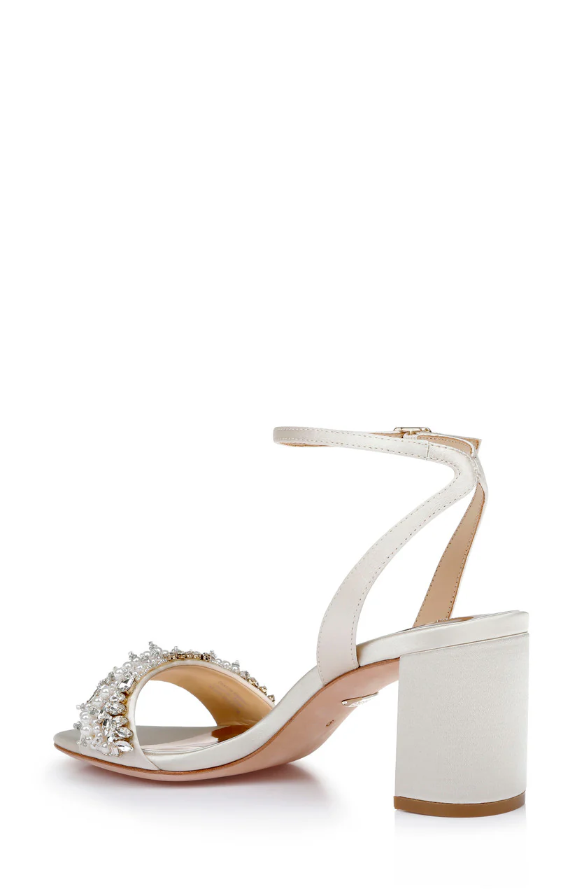 Clara Embellished Strap Evening Shoe - Image 34
