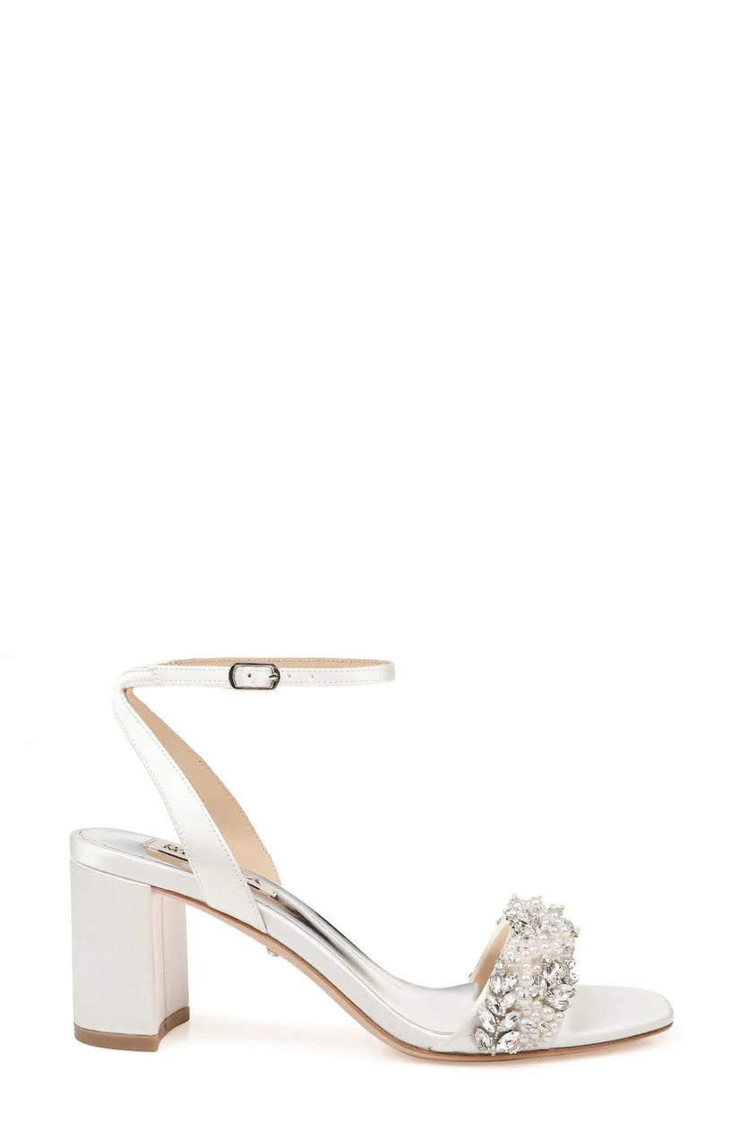 Clara Embellished Strap Evening Shoe - Image 4