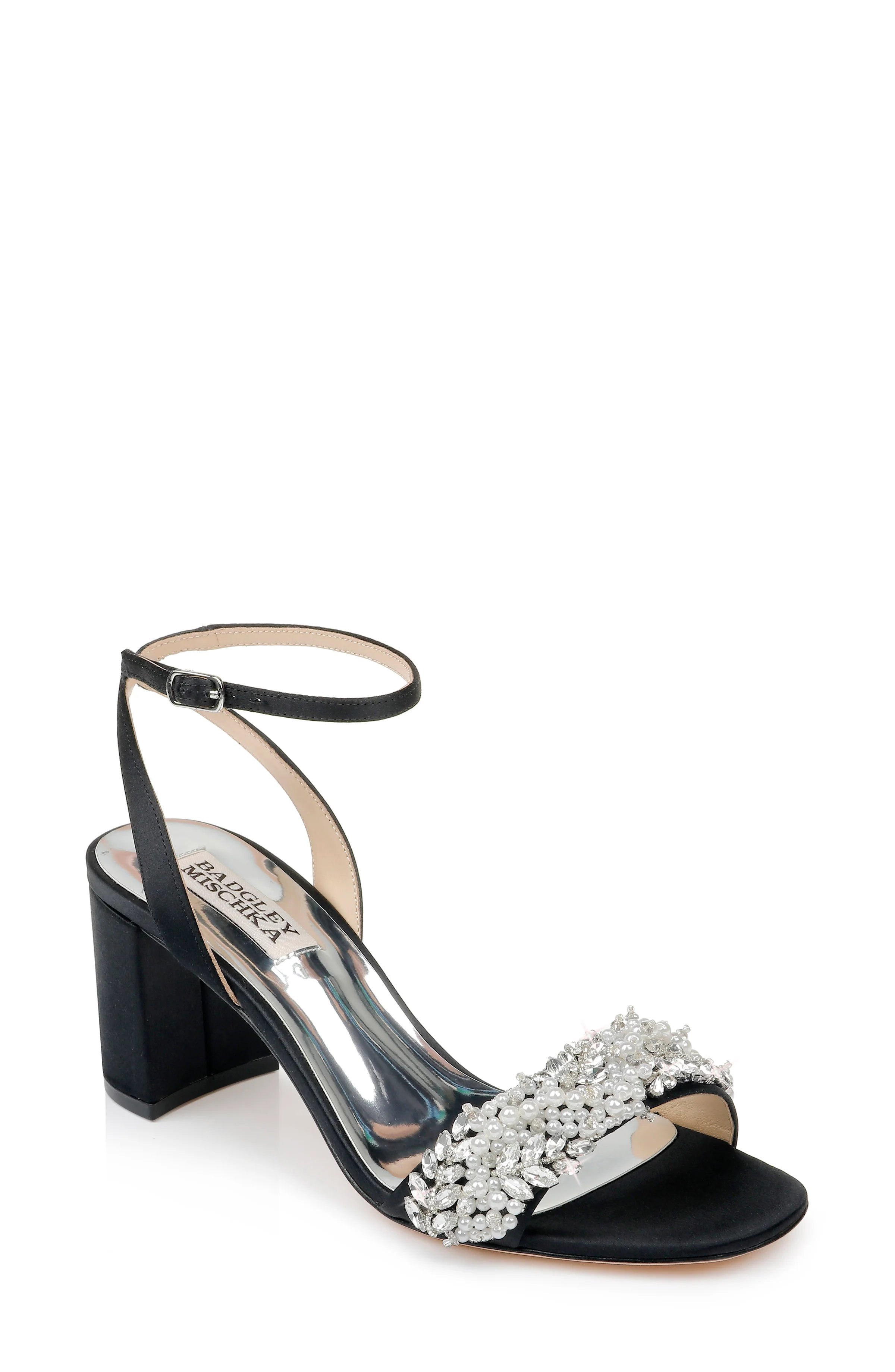 Clara Embellished Strap Evening Shoe - Image 49