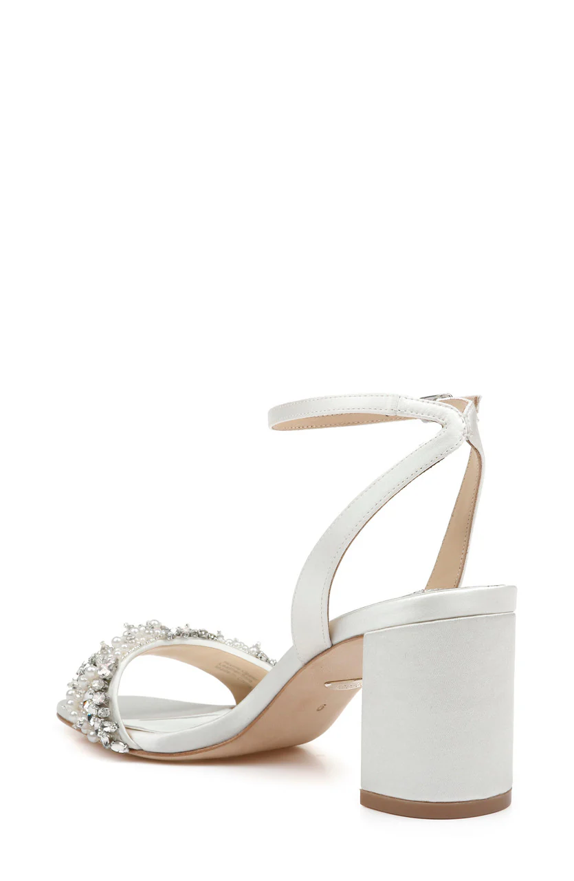 Clara Embellished Strap Evening Shoe - Image 6