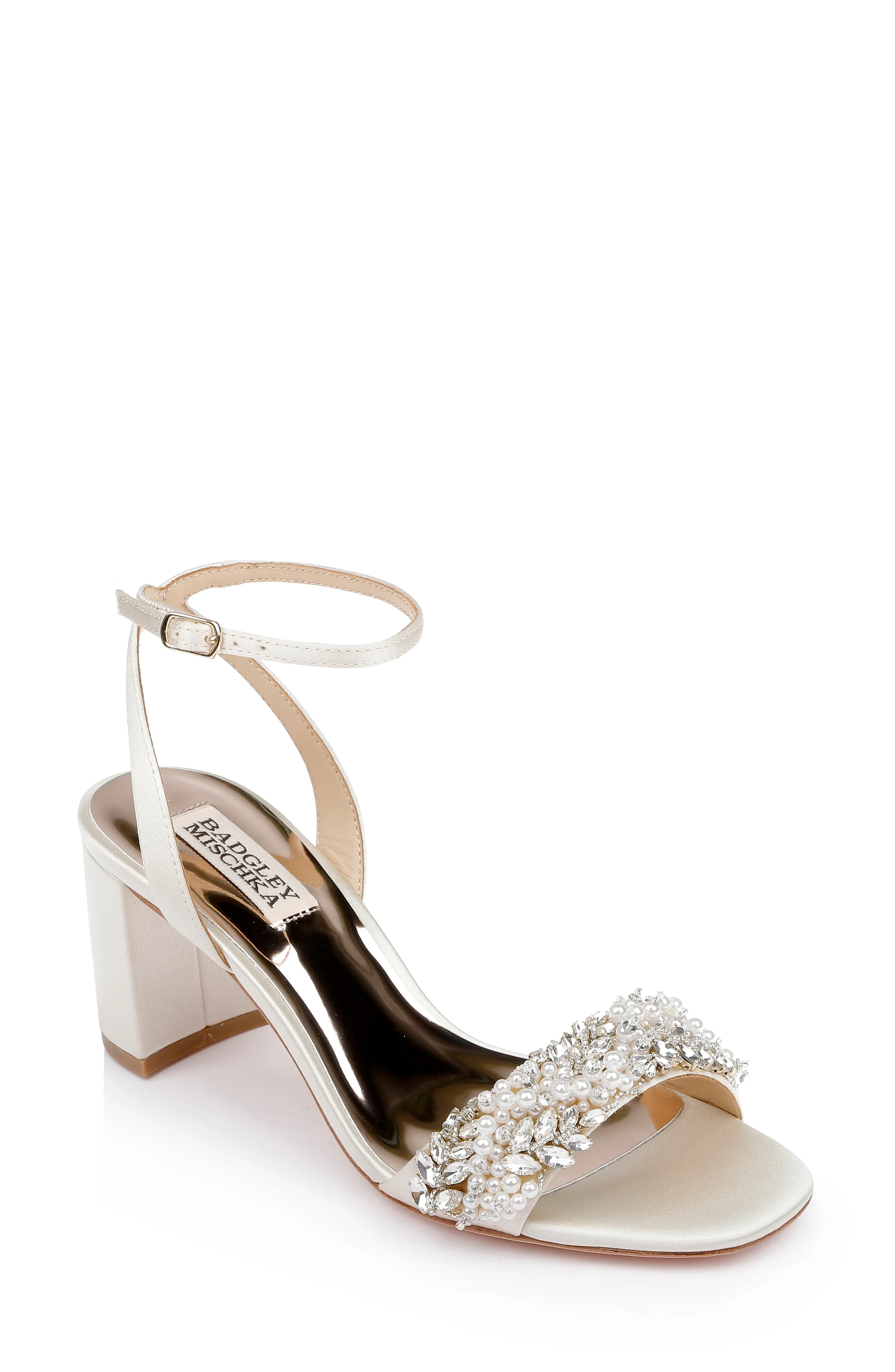 Clara Embellished Strap Evening Shoe - Image 97