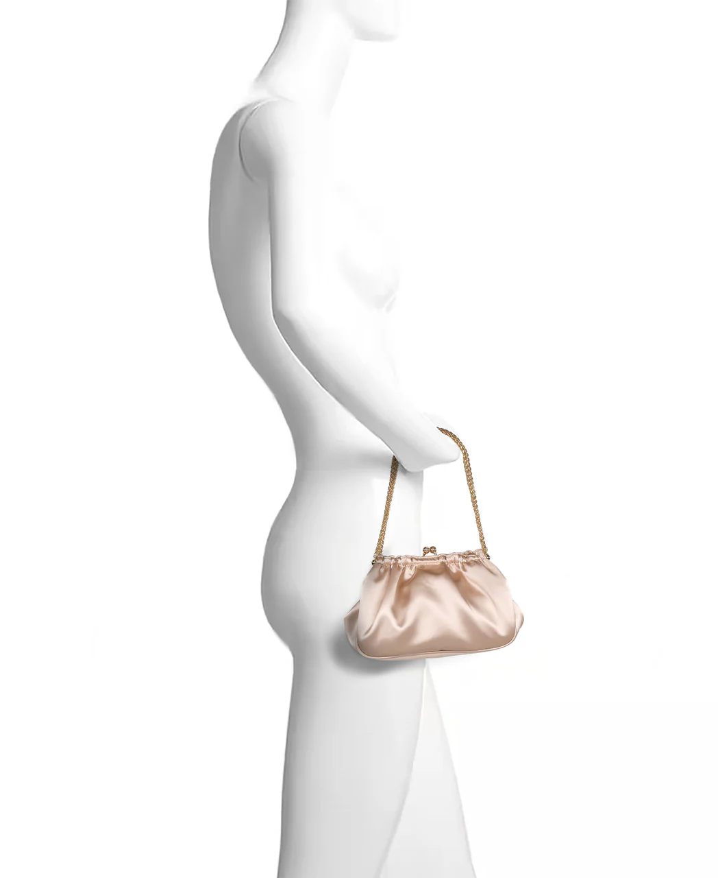 Cosima Satin Kisslock Framed Clutch - Image 4