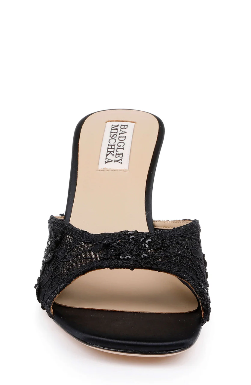 Draya Open Toe Mid Heel Mules - Image 4