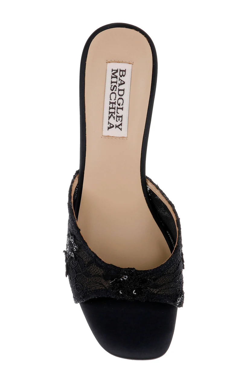 Draya Open Toe Mid Heel Mules - Image 5