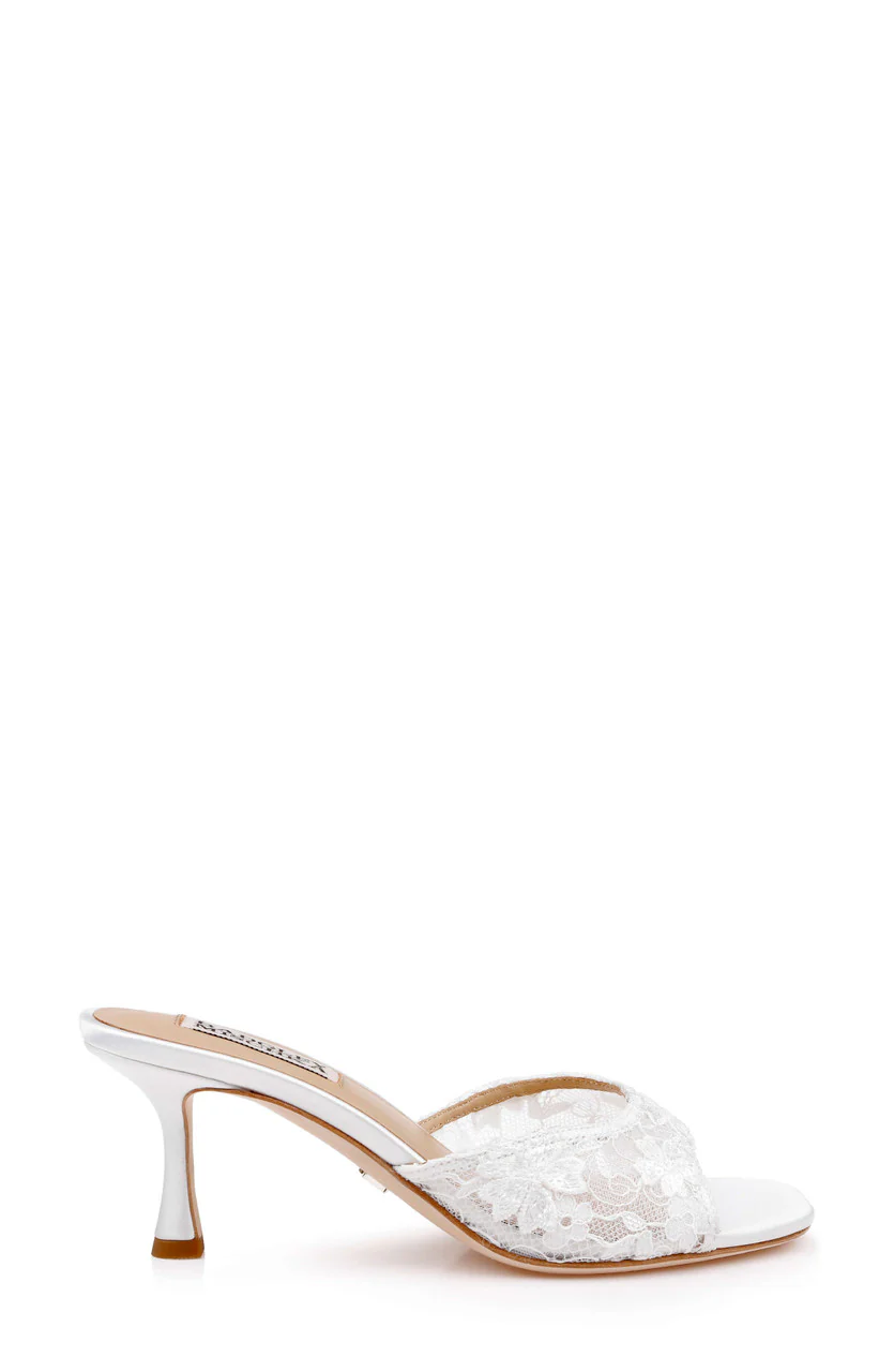 Draya Open Toe Mid Heel Mules - Image 8