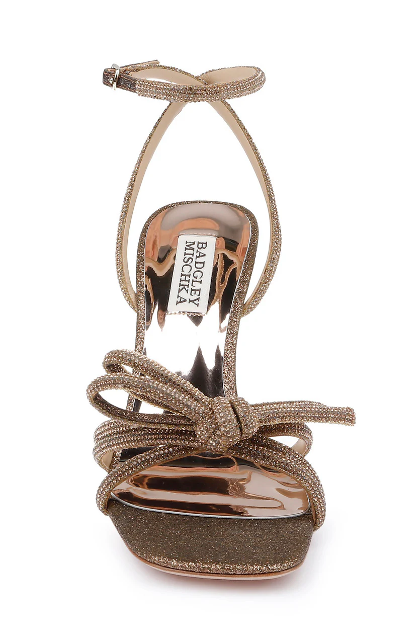 Effie Strappy Bow Stiletto Heels - Image 31