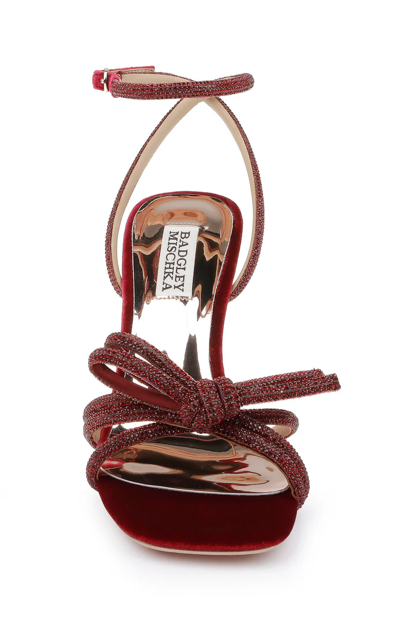 Effie Strappy Bow Stiletto Heels - Image 32