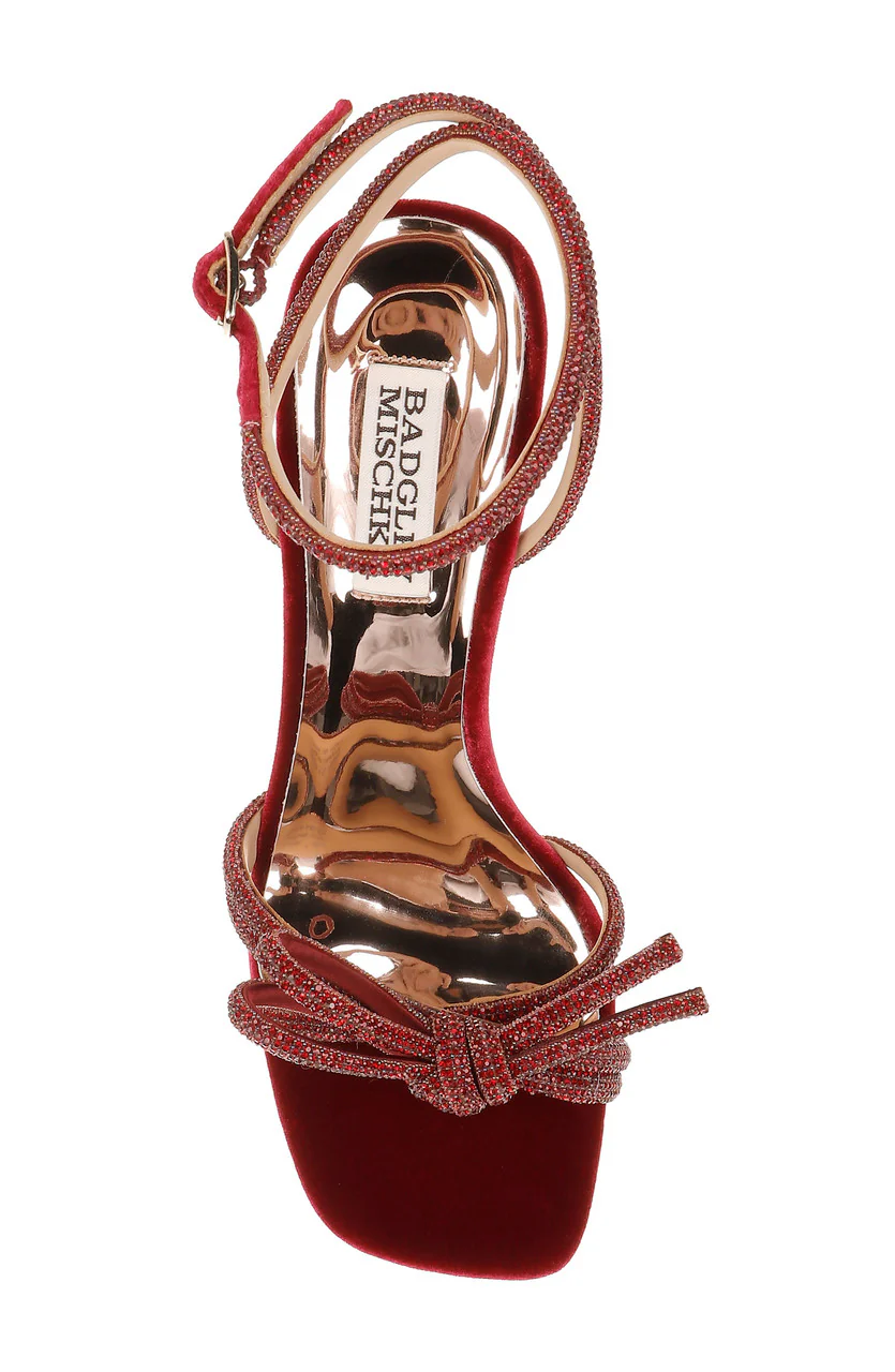 Effie Strappy Bow Stiletto Heels - Image 34