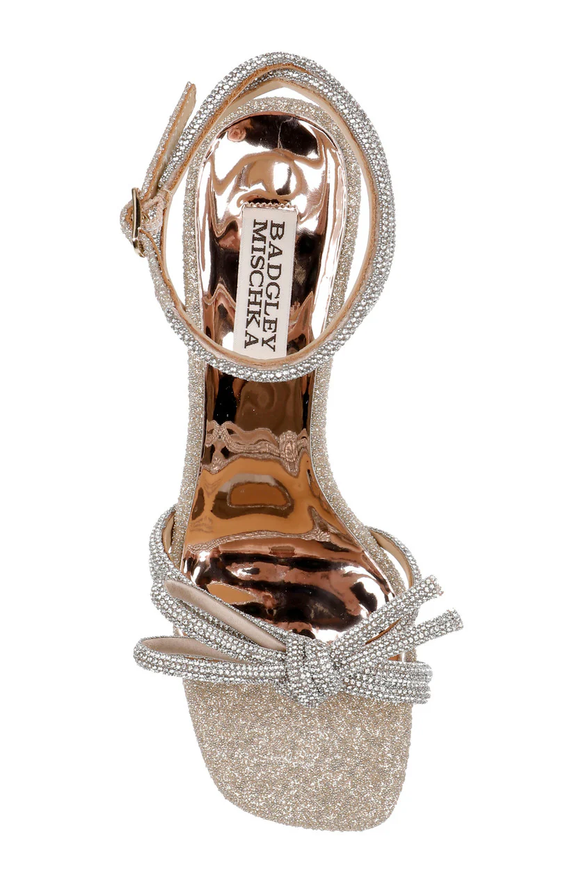 Effie Strappy Bow Stiletto Heels - Image 41