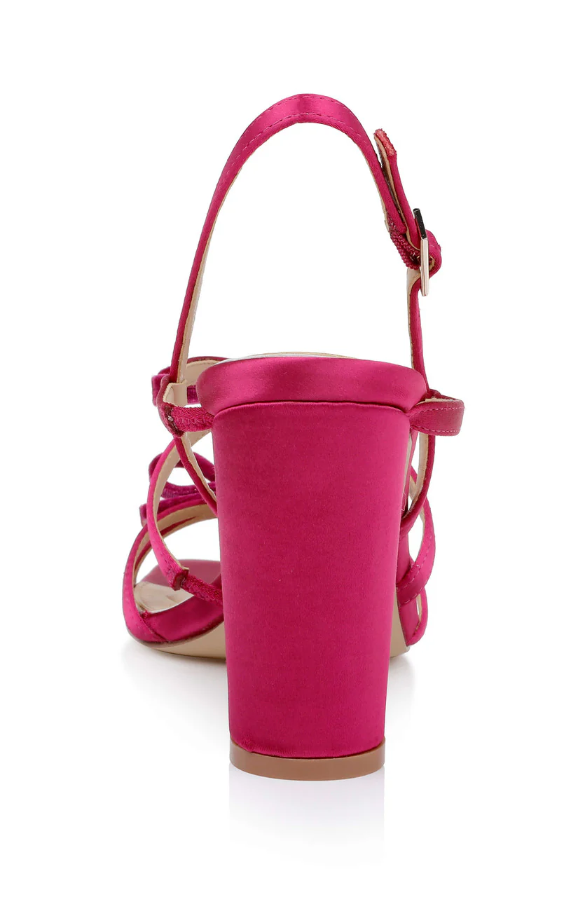 Eliza Strappy Block Heels Sandals - Image 14