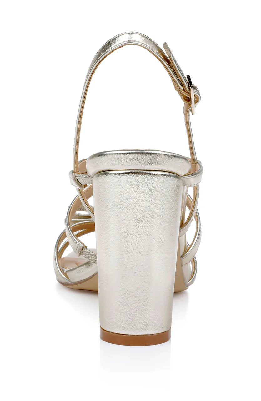 Eliza Strappy Block Heels Sandals - Image 7