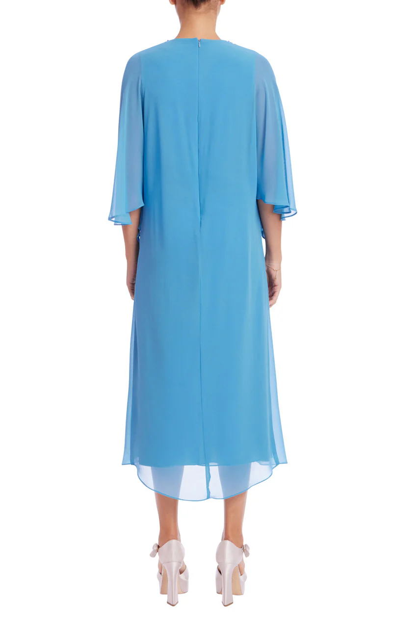 Embellished Neck Dolman Caftan - Image 3