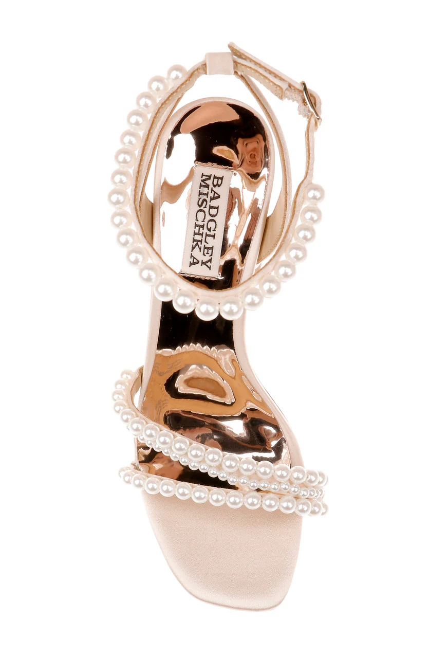 Feisty Pearl Block Heel - Image 11