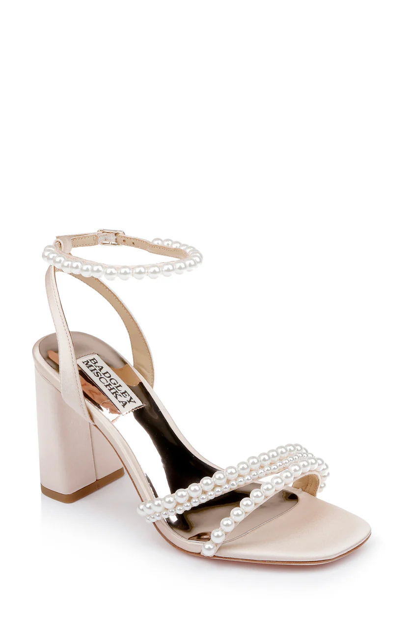 Feisty Pearl Block Heel - Image 7