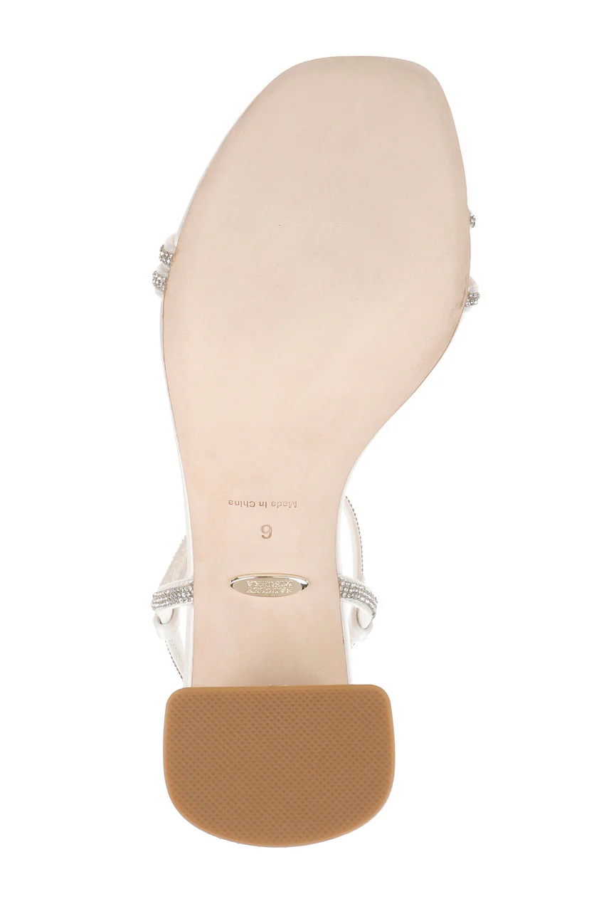 Firey Bejeweled Block Heel Sandal - Image 12