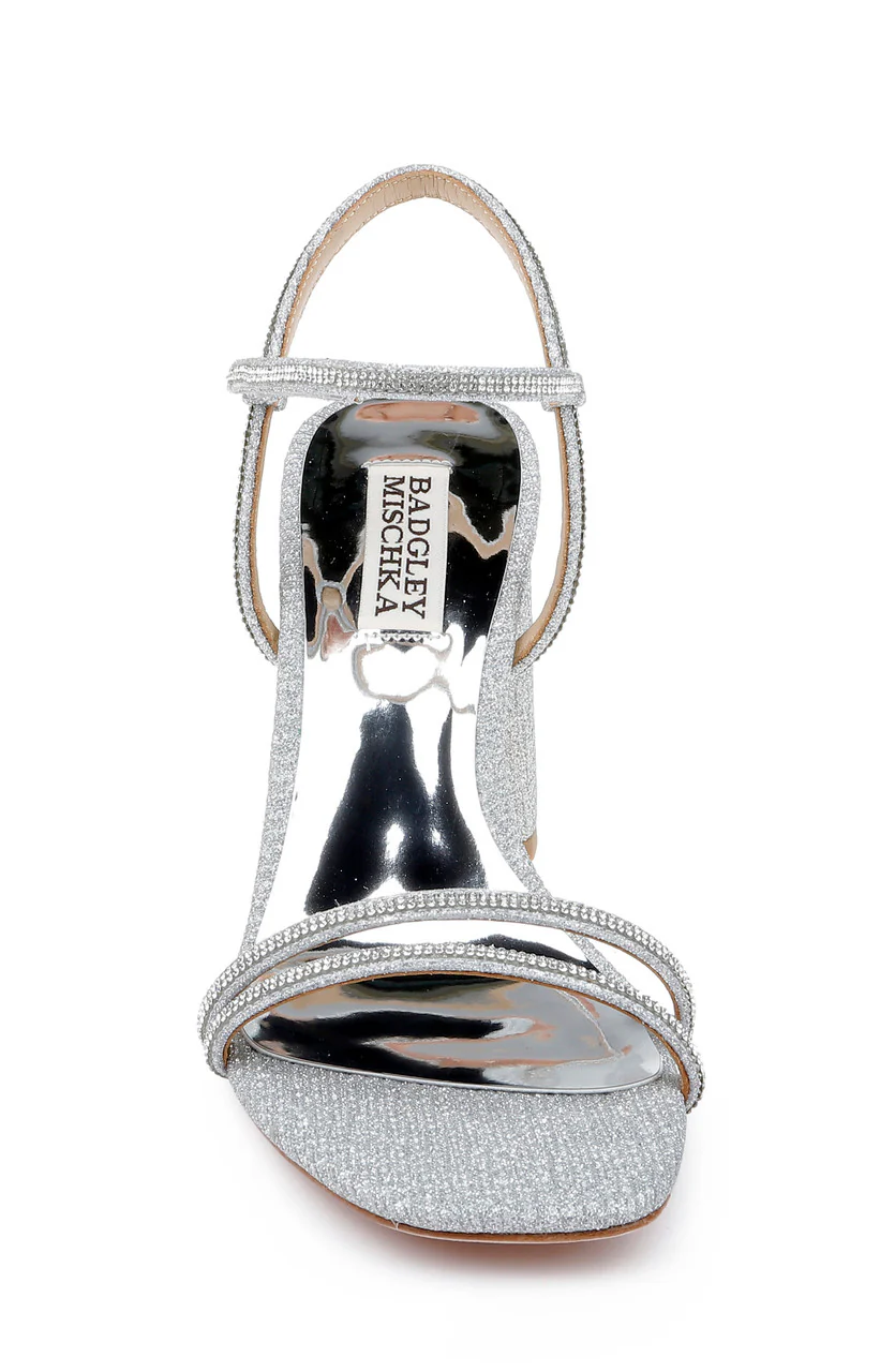 Firey Bejeweled Block Heel Sandal - Image 16