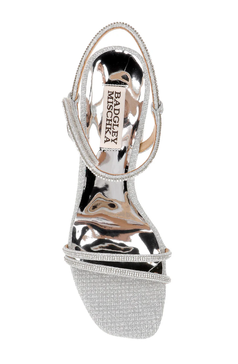 Firey Bejeweled Block Heel Sandal - Image 17