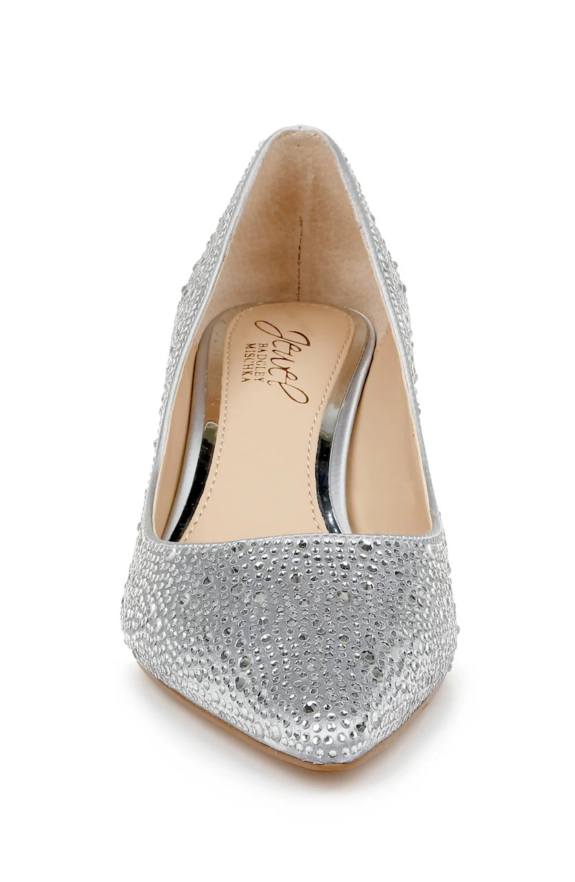 Frenchie Pointed Toe Kitten Heel - Image 24