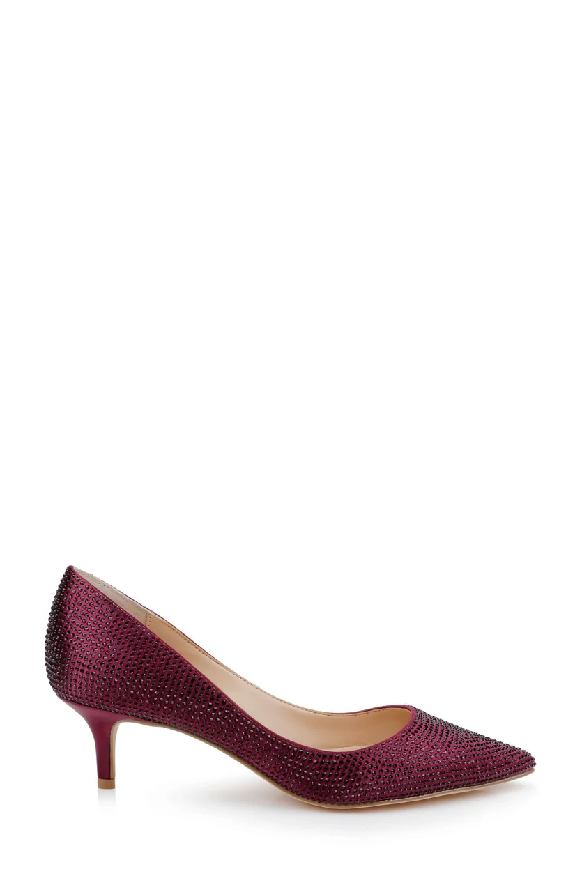 Frenchie Pointed Toe Kitten Heel - Image 29