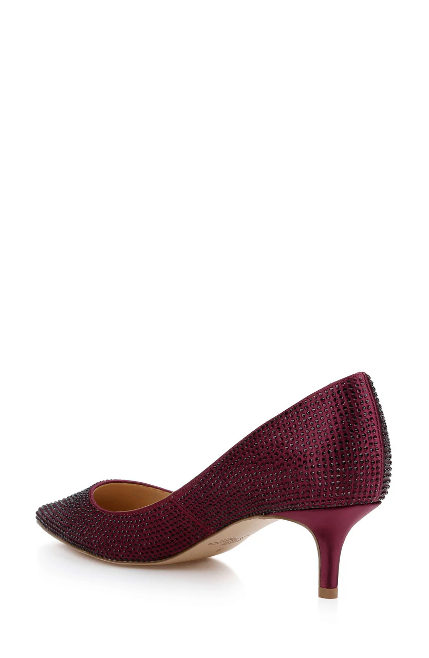 Frenchie Pointed Toe Kitten Heel - Image 30