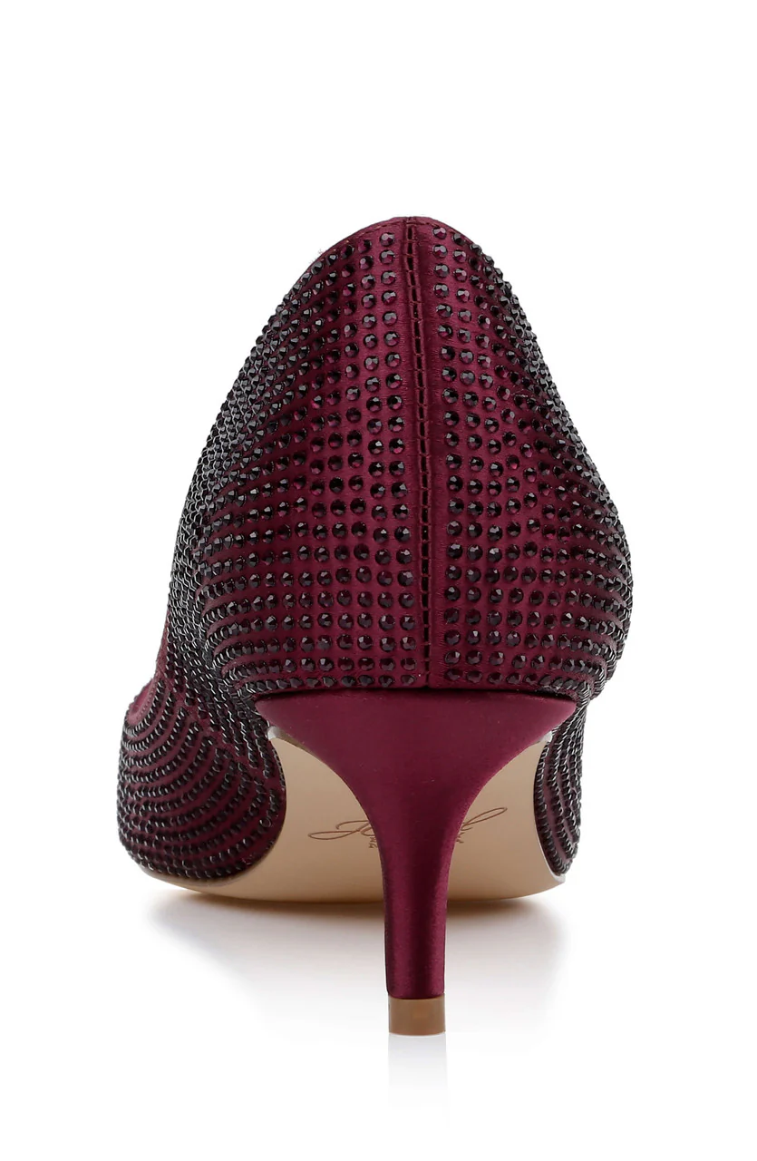 Frenchie Pointed Toe Kitten Heel - Image 34