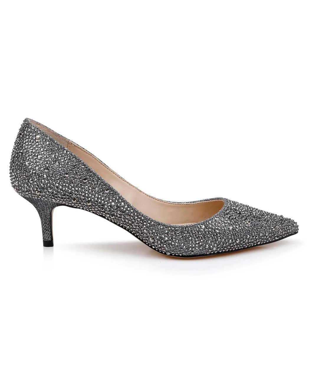 Frenchie Pointed Toe Kitten Heel - Image 42