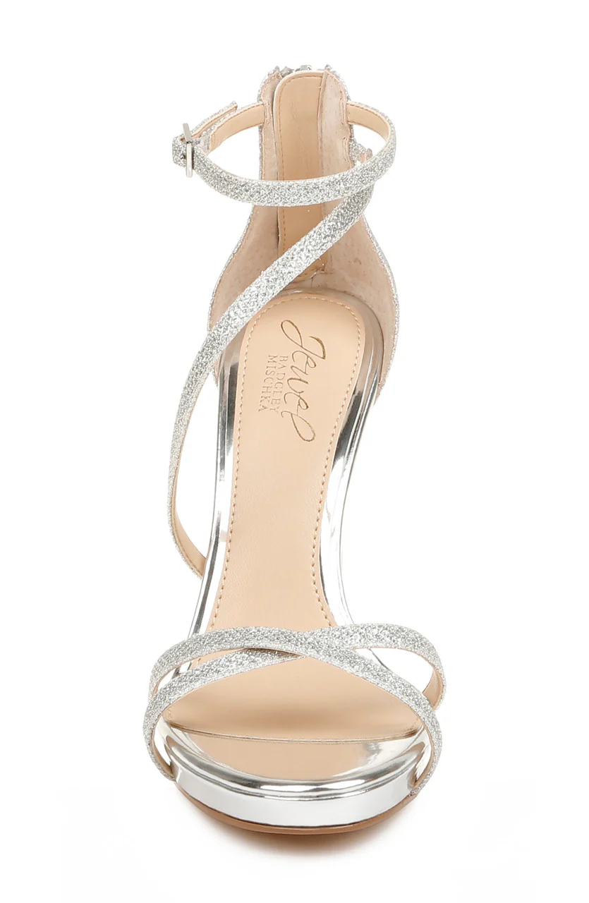 Galen Platform Glitter Evening Shoe - Image 4