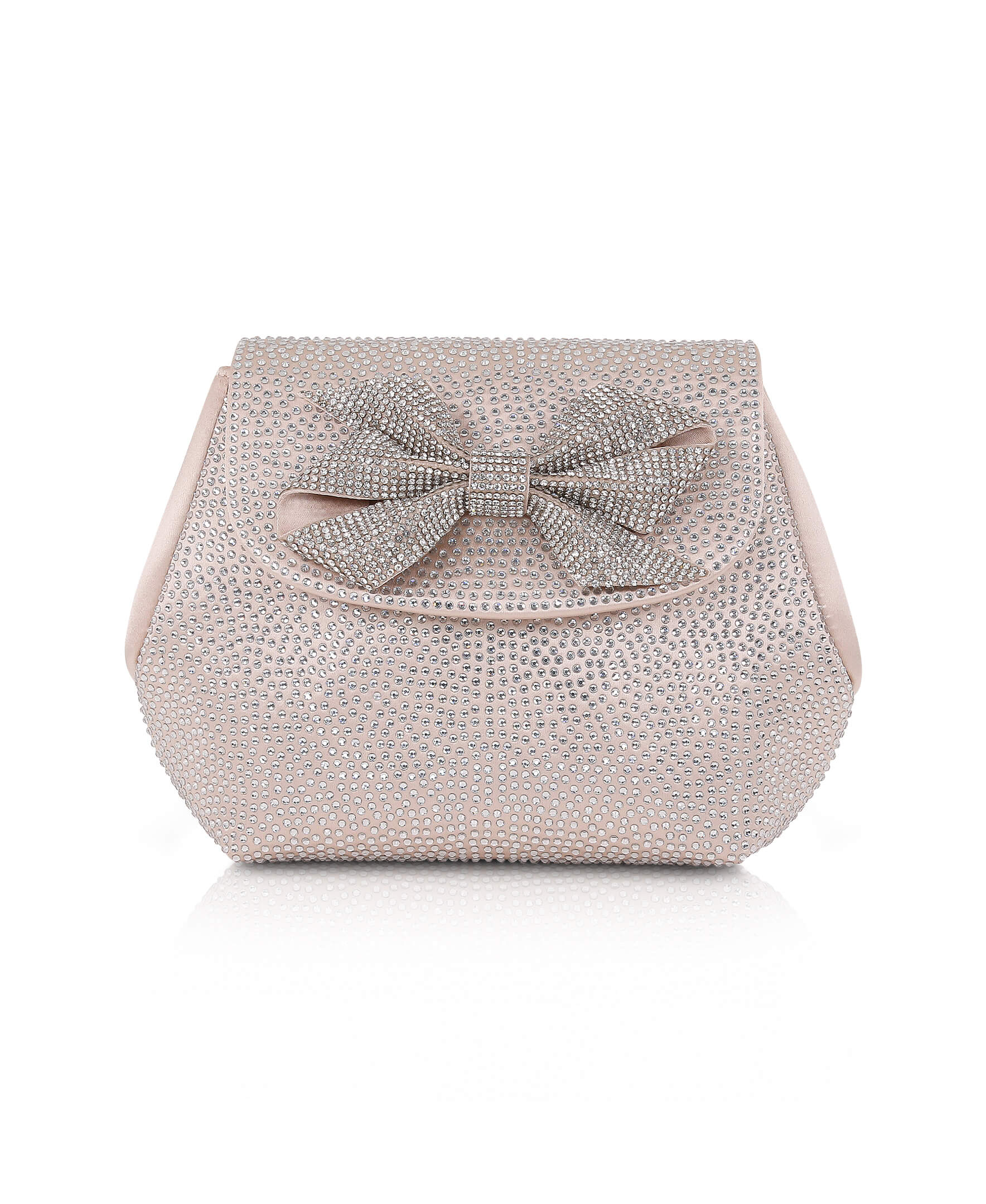 Hallie Crystal Mini Baguette Pouch Clutch - Image 12