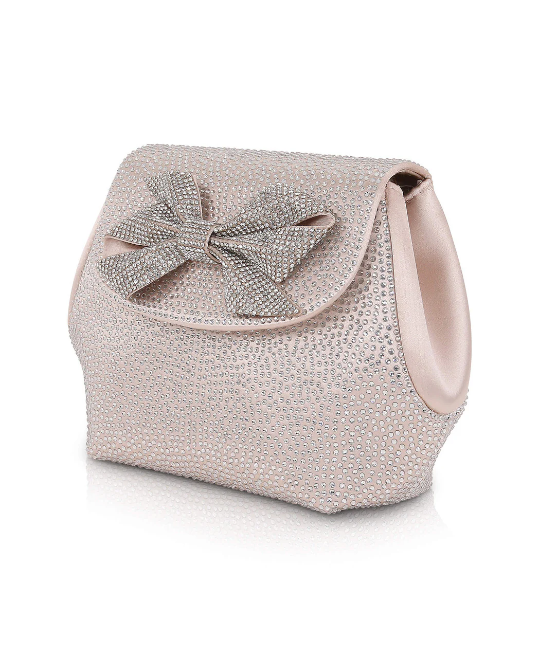 Hallie Crystal Mini Baguette Pouch Clutch - Image 3