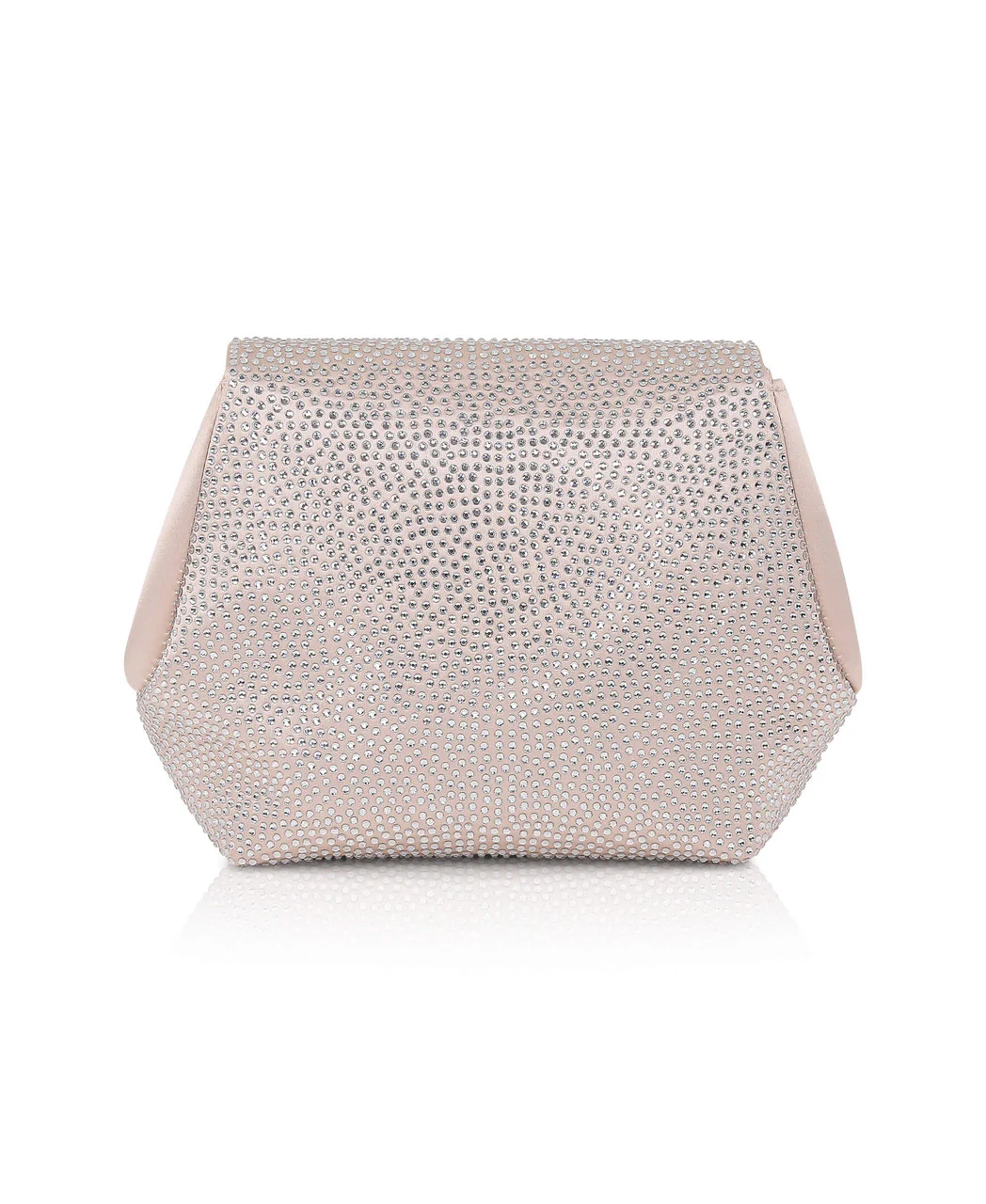 Hallie Crystal Mini Baguette Pouch Clutch - Image 4