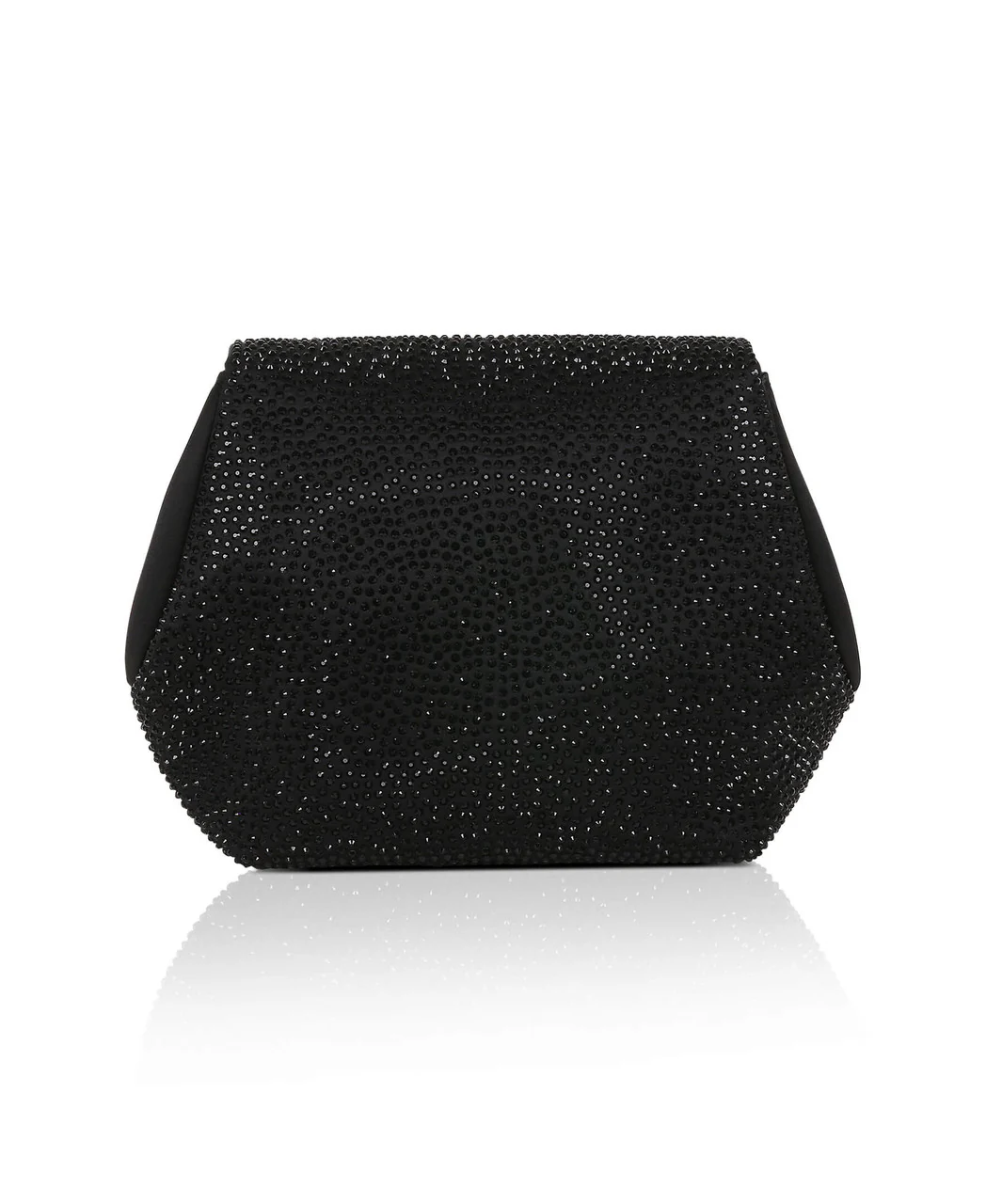 Hallie Crystal Mini Baguette Pouch Clutch - Image 8