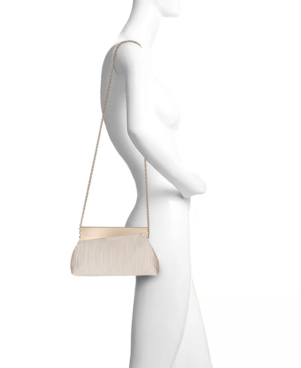 Haven Textural Satin Asymmetric Frame - Image 5