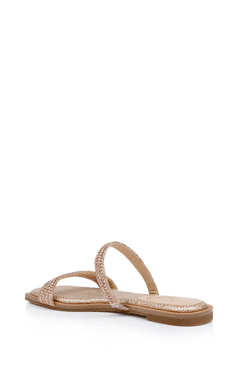 Helena Flat Summer Sandal - Image 3