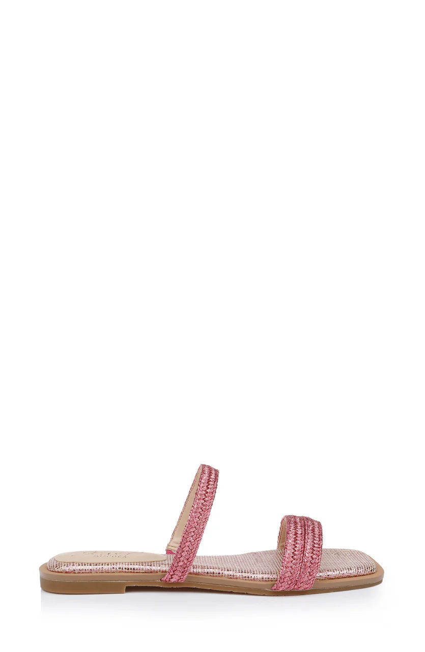 Helena Flat Summer Sandal - Image 9