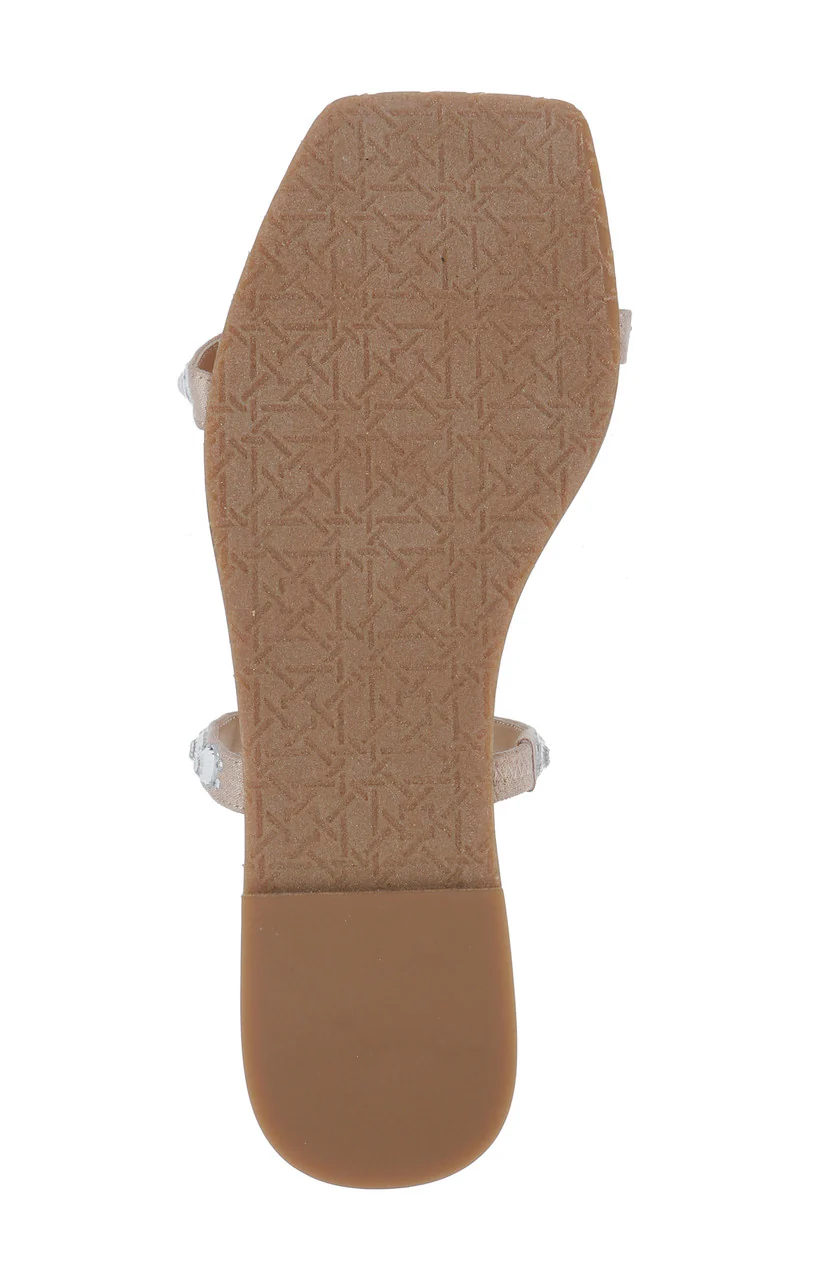 Honesty Flat Sandals with Gemstone-Studded Straps - Image 13