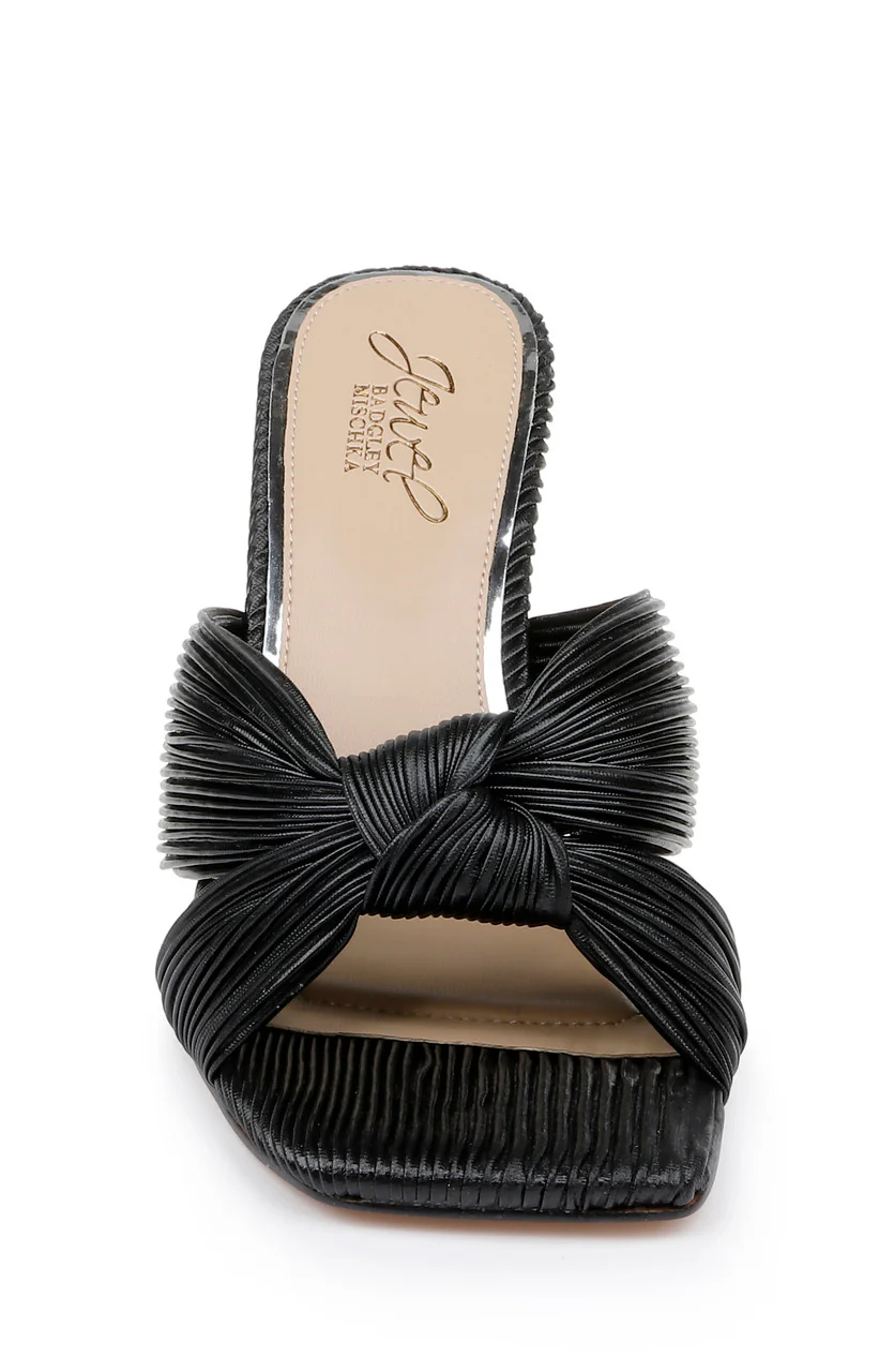 Hype Pleated Wedge Mule - Image 11