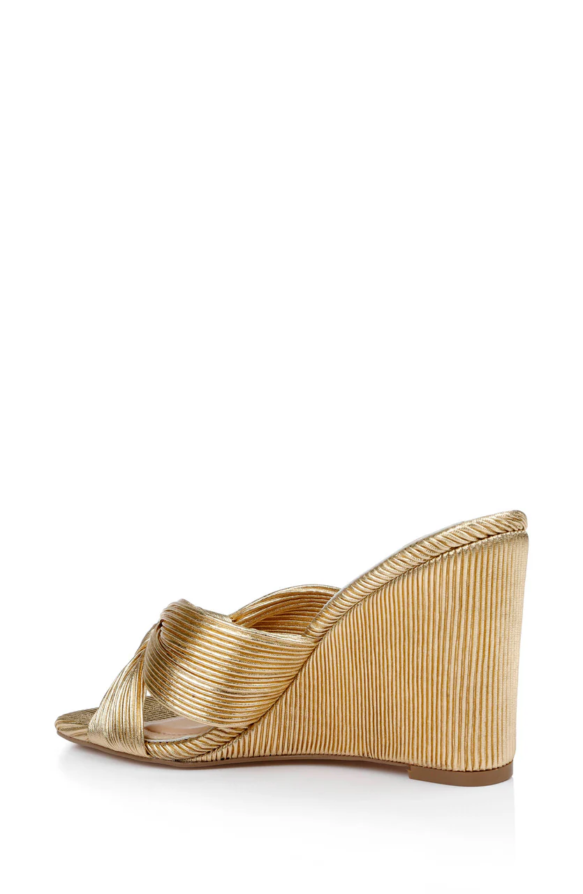 Hype Pleated Wedge Mule - Image 17