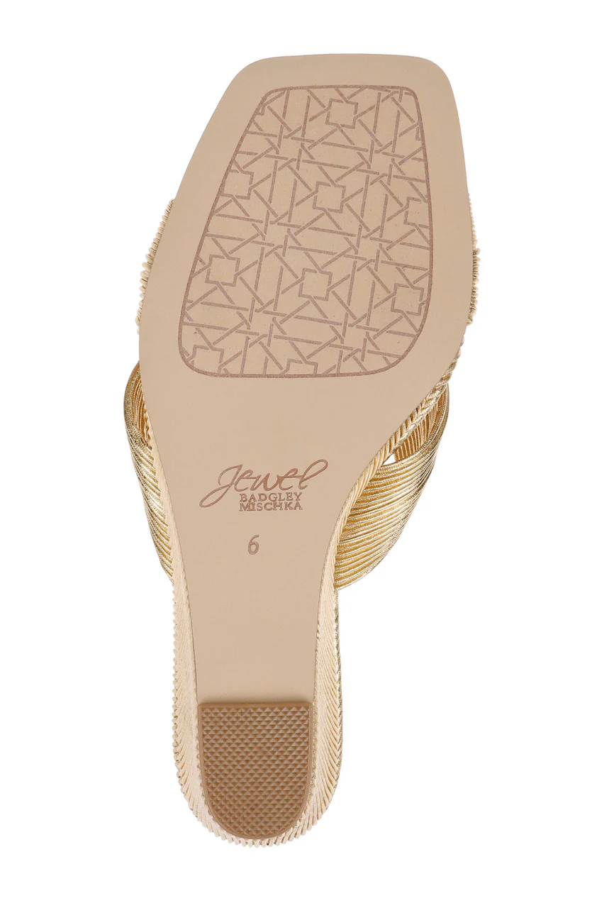 Hype Pleated Wedge Mule - Image 20