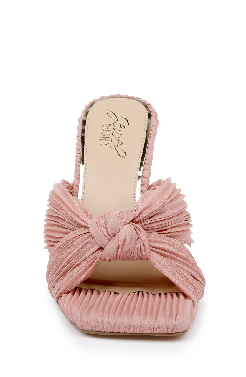 Hype Pleated Wedge Mule - Image 4
