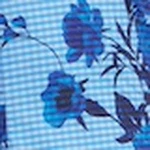 Ivy Halter Mini Dress in Blue Multi - Image 13